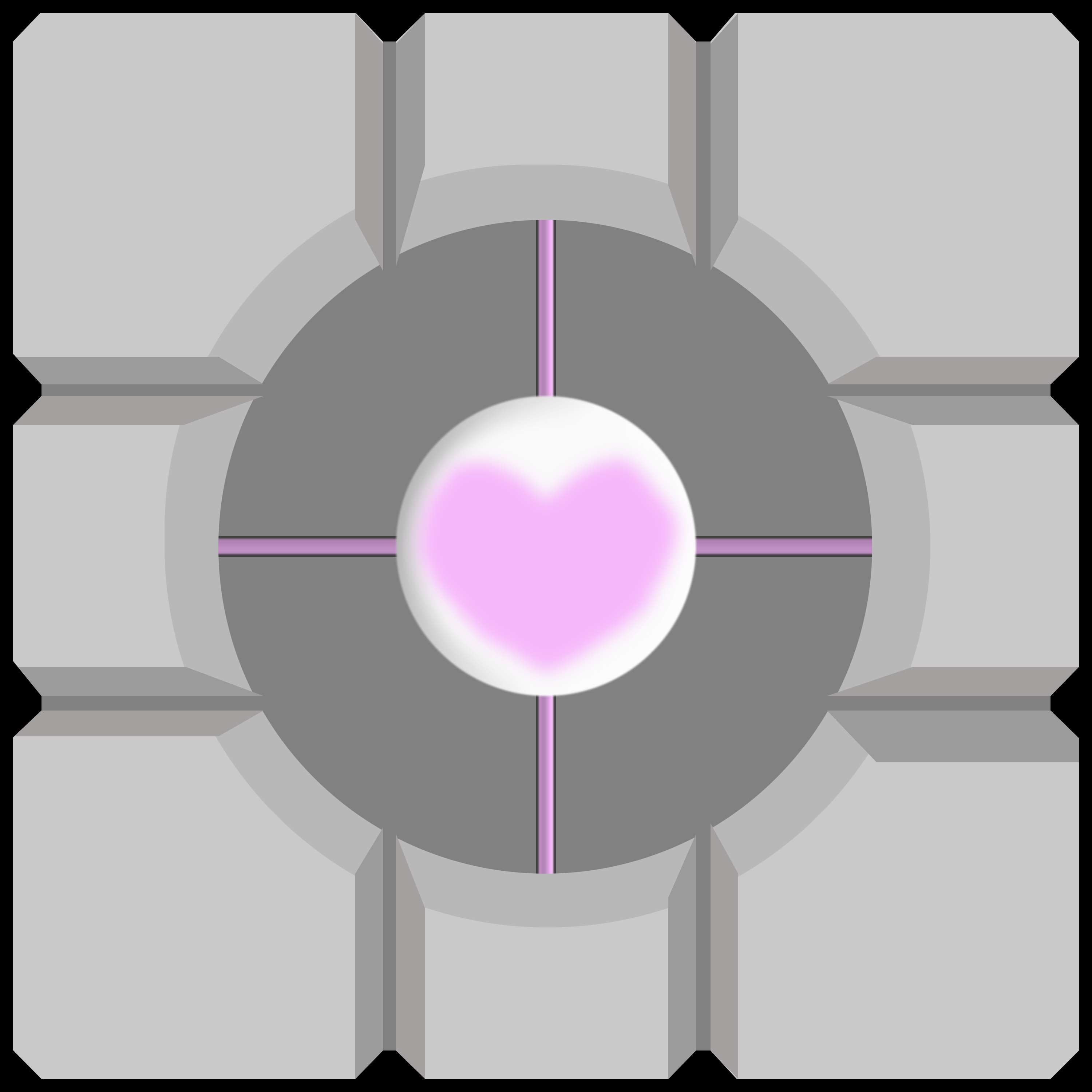 Companion Cube PSD