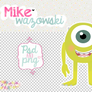 + (PSD/PNG) Mike wazowski - Monsters Inc