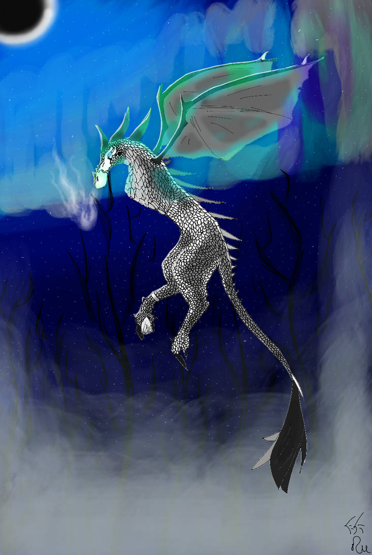 frost dragon by lovingspiritwolfXD on DeviantArt
