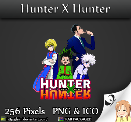 Hunter X Hunter Anime Folder Icon By Lsinl On Deviantart