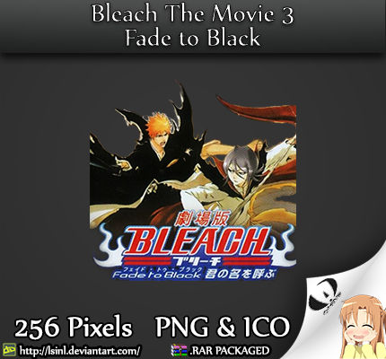 Bleach Fade to Black - Anime Folder Icon by lSiNl on DeviantArt