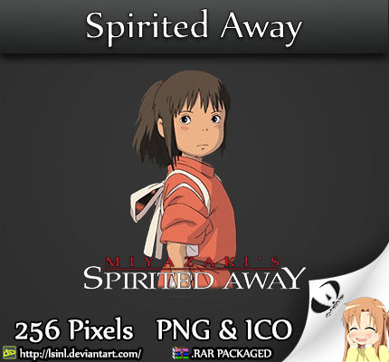 Spirited Away - Anime Folder Icon by lSiNl on DeviantArt