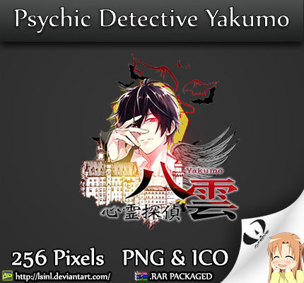 Wallpaper Psychic Detective Yakumo Anime Folder Icon By Lsinl On Deviantart Free