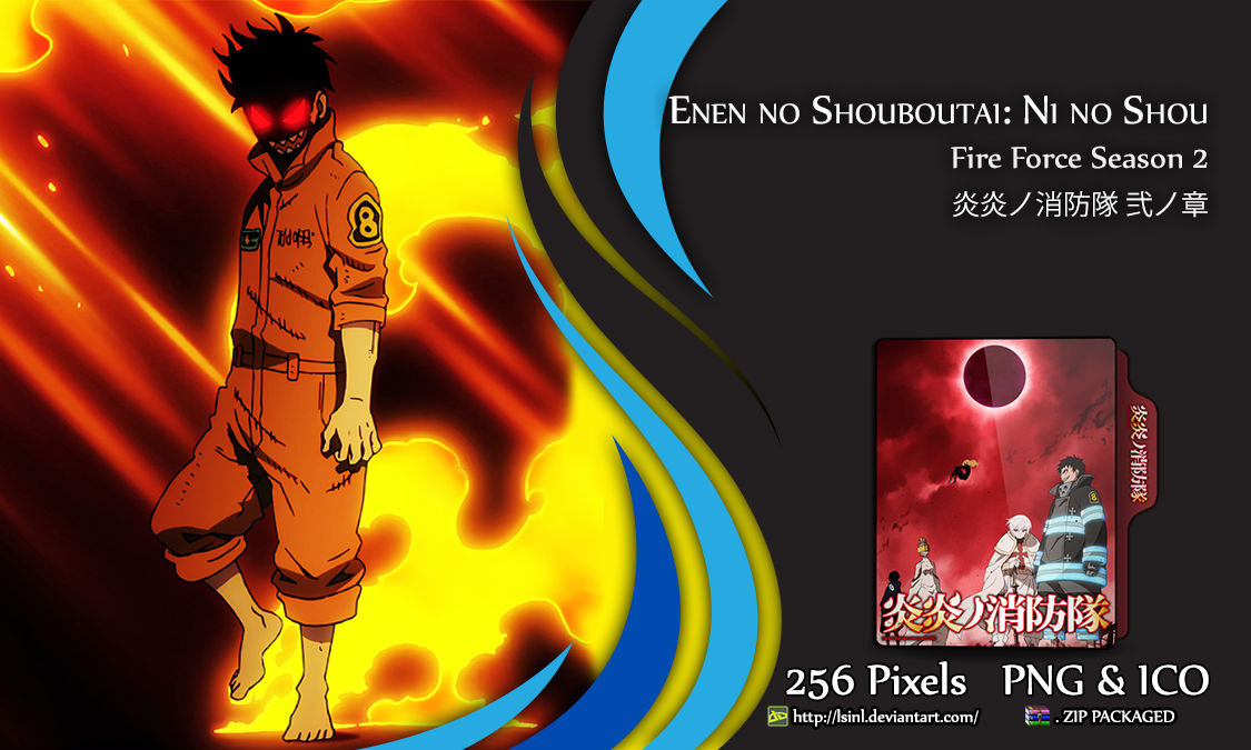 Enn Enn no Shouboutai Season 2 [ENG] Folder Icon by Edgina36 on