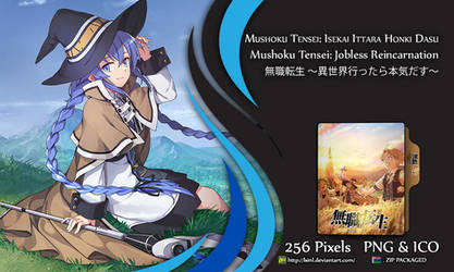 Mushoku Tensei Isekai Ittara Honki Dasu Folder Icon M Folder On Anime Icons Deviantart deviantart
