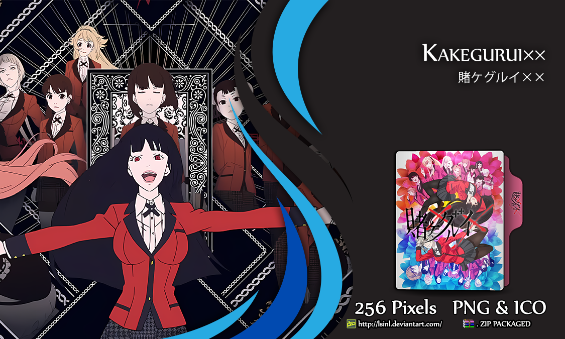 Kakegurui x x Folder Icon by lSiNl on DeviantArt
