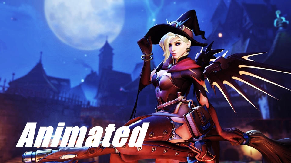 Overwatch Witch Mercy Gif By Popokupingupop90 On Deviantart