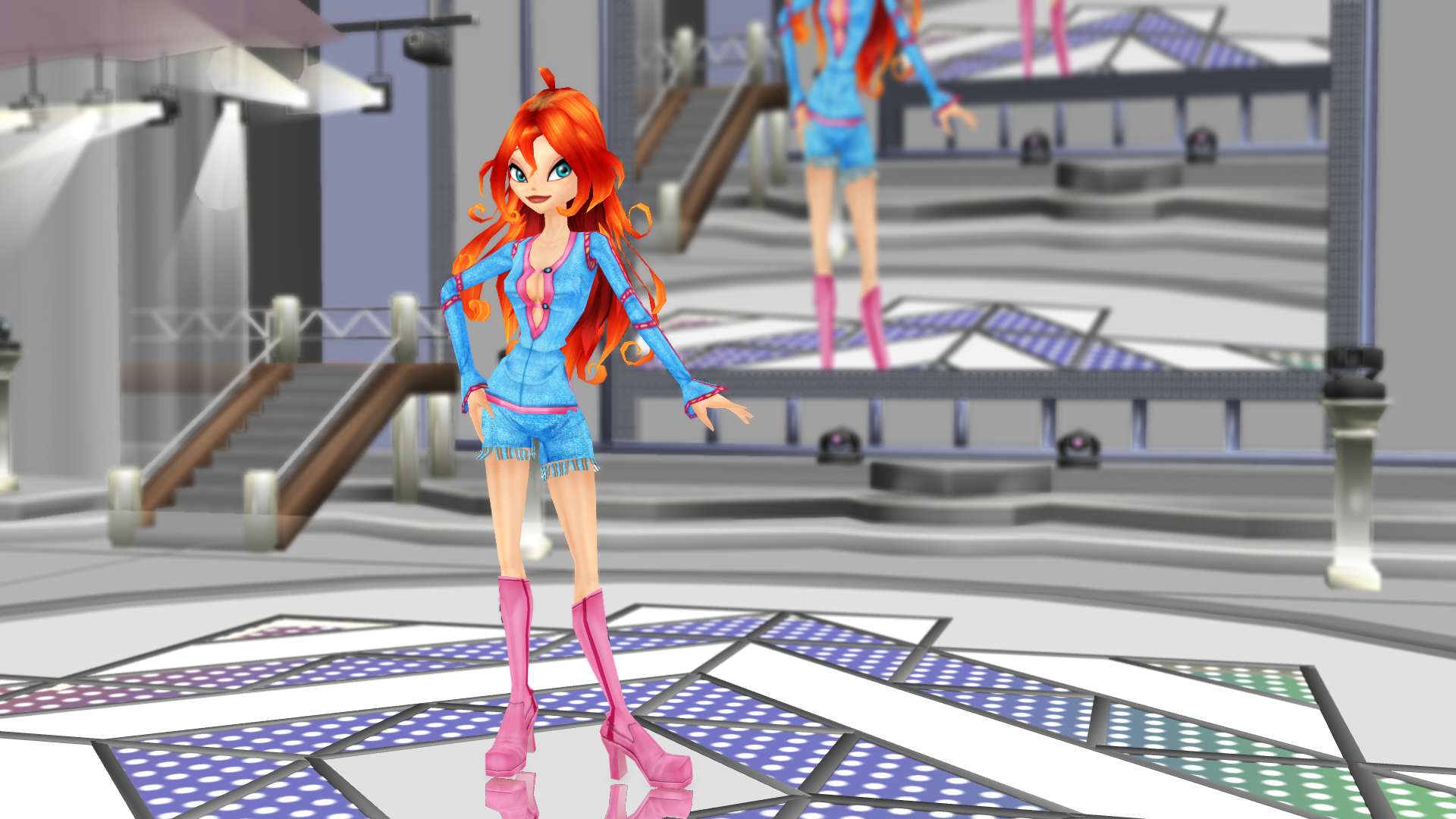 DL MMD Model - Winx Club Bloom Denim by Gattogordo on DeviantArt