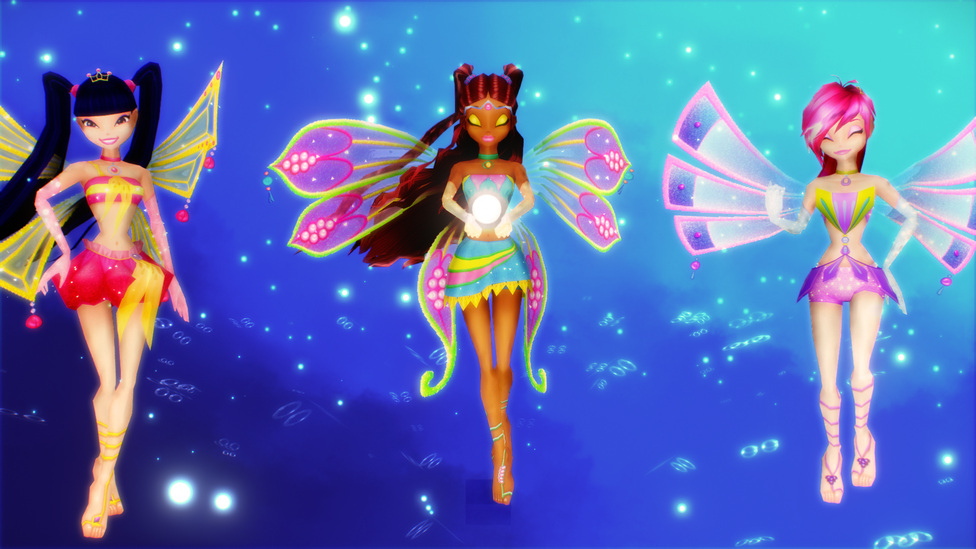 MMD MODEL DL - Dance Dance Revolution Winx Club by Gattogordo on DeviantArt