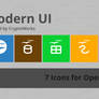 Modern UI 7 Icons for OpenOffice