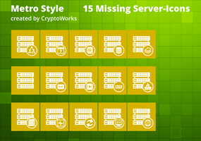 15 Missing Server-Icons Metrostyle