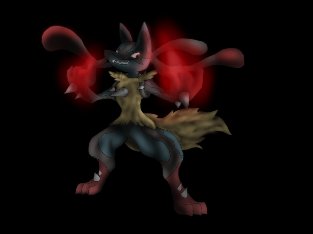 Evil Mega Lucario