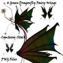 Wings - Green Dragonfly Fairy