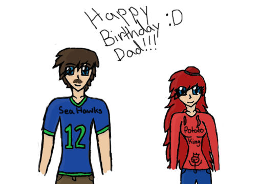Happy birthday dad!! by Krendog24 on DeviantArt