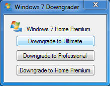 Windows 7 Enterprise Downgrade