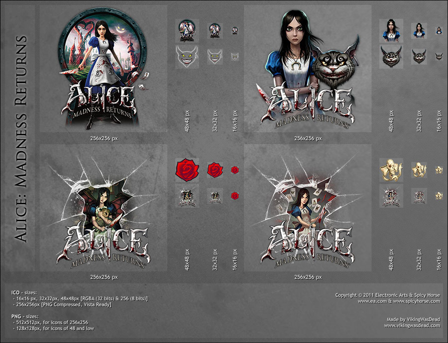 Alice: Madness Returns PS3 Theme 3.0, Alice: Madness Return…