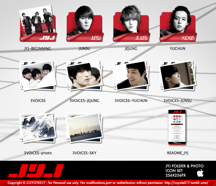 JYJ ICON SET