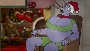 Rejected Santa Cookies Belly Inflation Animation