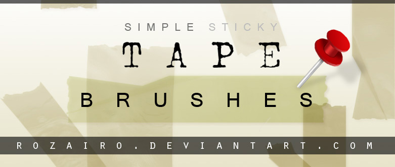 tape brushes