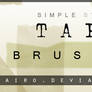 tape brushes