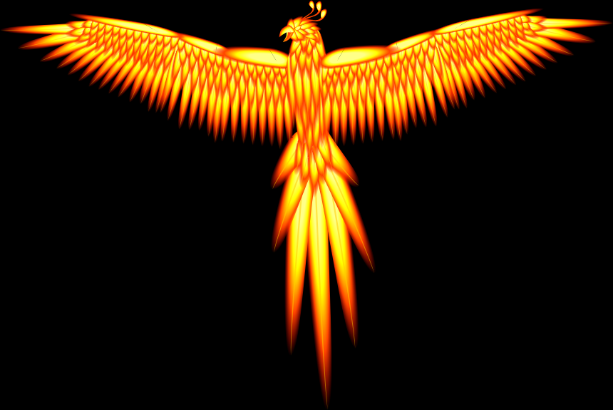 Fire Phoenix - Full Feather