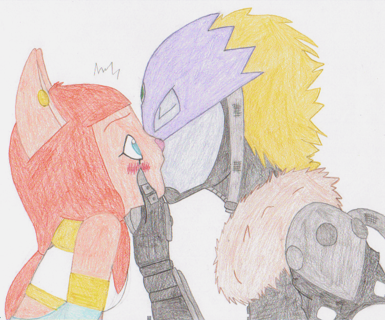 Surprise Kiss .:COLORED:.