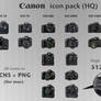 Canon DSLR Icon Pack HQ - 4mac