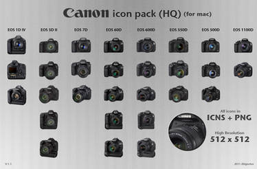 Canon DSLR Icon Pack HQ 1.1