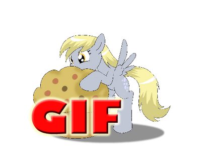 Derpy eat big muffin