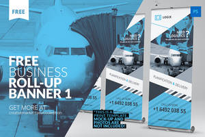FREE - Business Roll-Up Banner 1