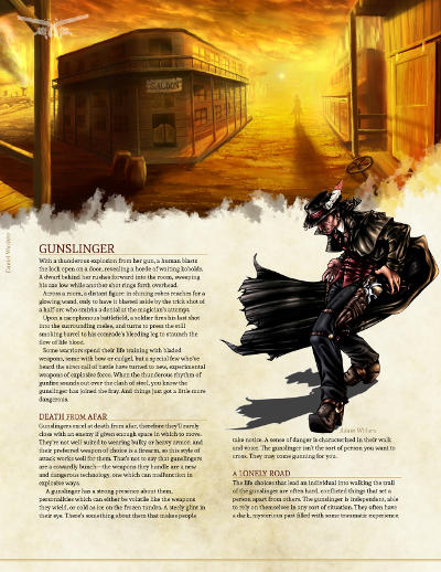Gunslinger For 5th Edition Dungeons And Dragons By 3fangs On