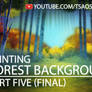 How to Digitally Paint a Forest Background FINAL