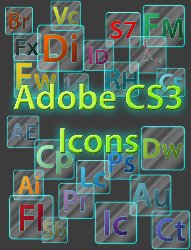 Adobe CS3 Icons