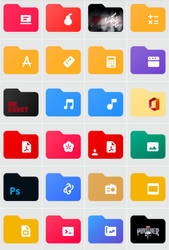 Material design folder iconspack for windows