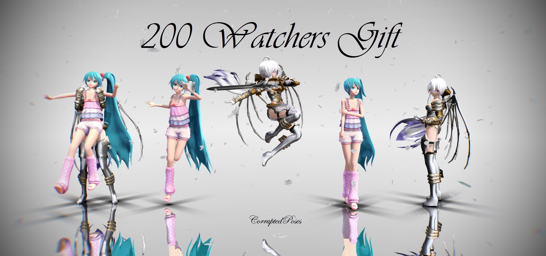200 Watchers Gift) 'Horror' Pose Download Pack by CorruptedDestiny on  DeviantArt