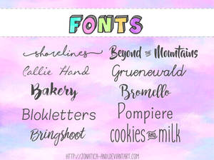 Fonts #4