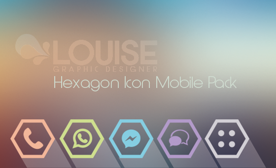 Hexagon Icon Mobile Pack