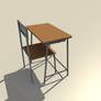 School Desk and Chair