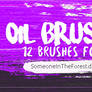Oil Brushes//Photoshop