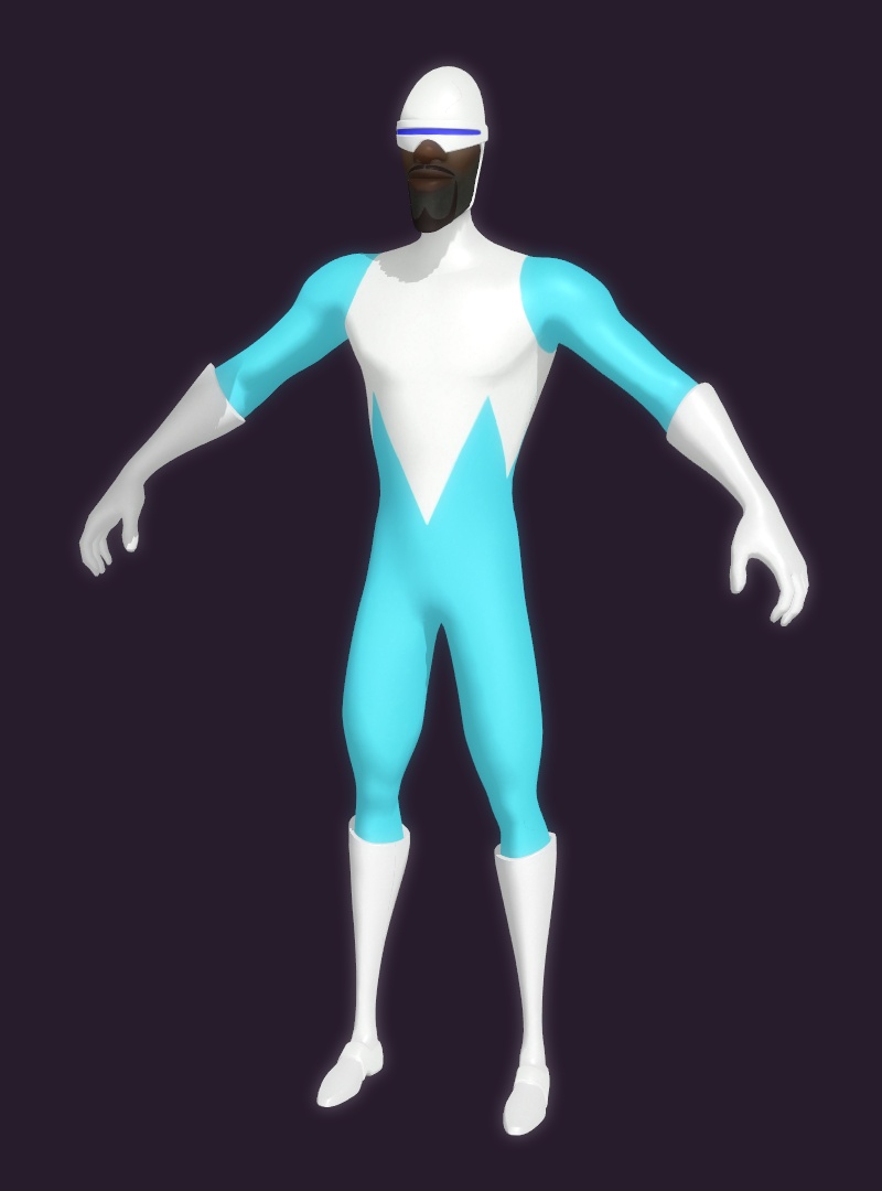Frozone MMD Model DL by WaifuMMD on DeviantArt