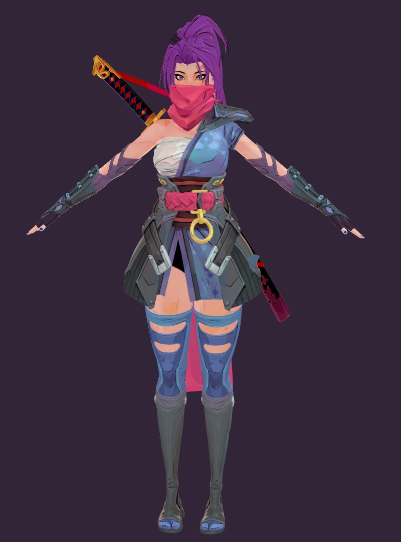 Psylocke (Marvel Rivals) by WaifuMMD on DeviantArt