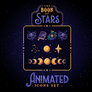 The Book Of Stars - Free Animated Icons Set