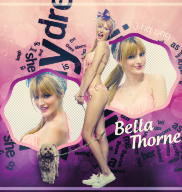 Png pack #5 Bella Thorne