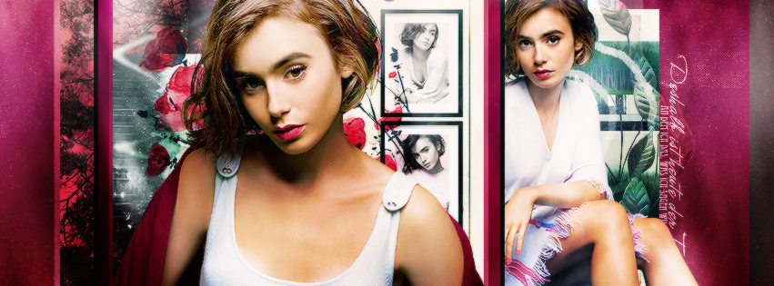 Lily Collins...