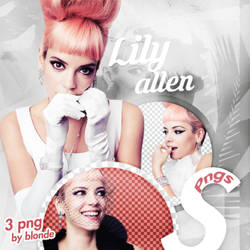 Png pack #66 Lily Allen