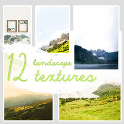 Texture pack 02 // 12 landscape textures