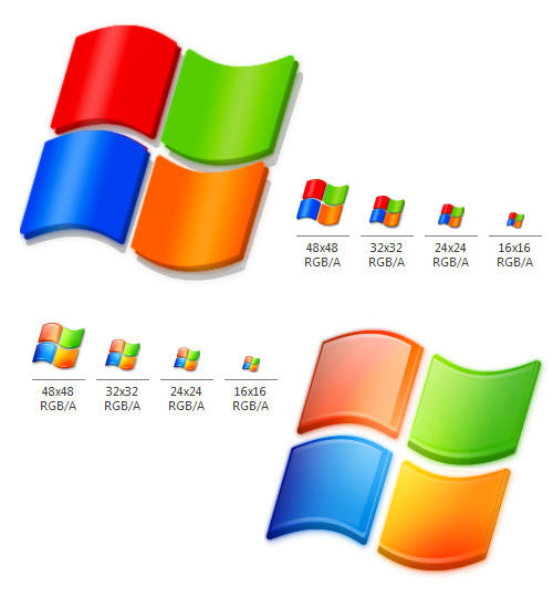 Windows System Logo Icons by seanauicons on DeviantArt