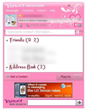 Yahoo Messenger 9 - Pank