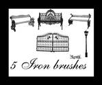 5 iron brushes for cs