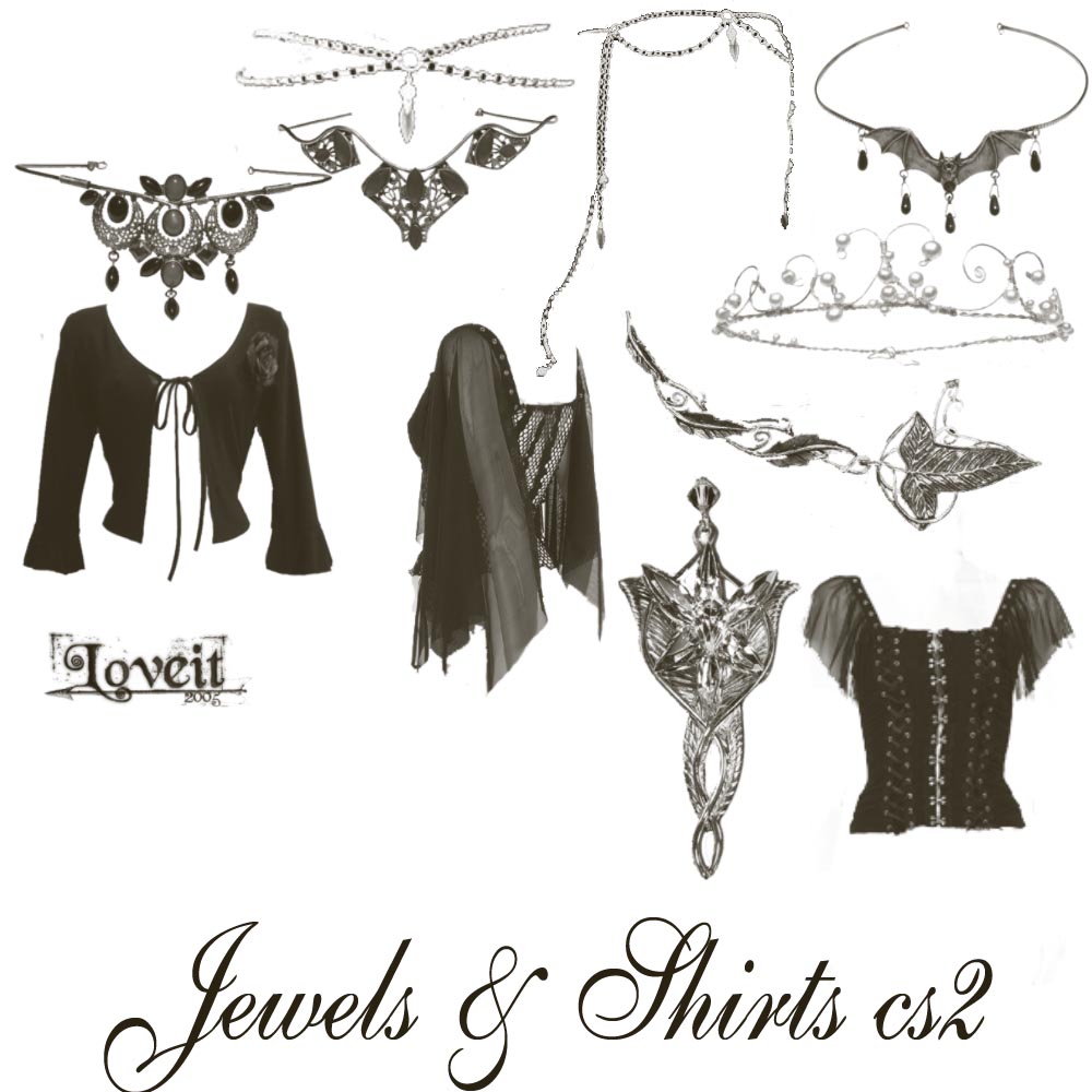 Jewels and shirts